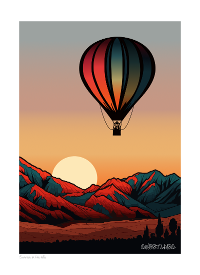 Sunrise in the hills